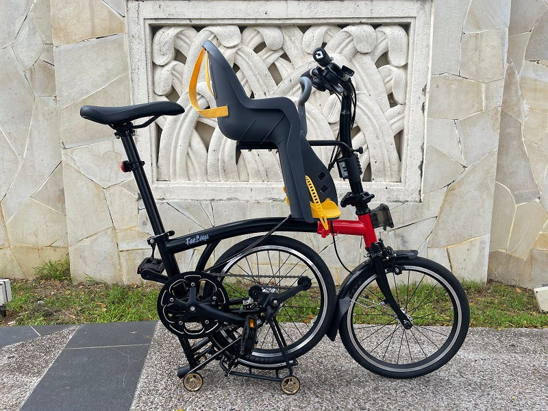 Child seat for outlet a brompton folding bike