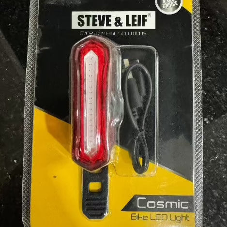 STEVE & LEIF REAR LIGHT RED LED -USB