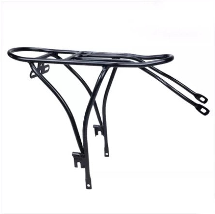 REAR STEEL RACK BLACK FOR 20 INCH BIKE